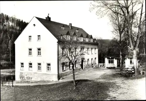 Ak Wolkenstein im Erzgebirge, Ferienheim Waldmühle