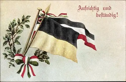 Ak Aufrichtig und beständig, Österreich-Ungarn und Deutsches Kaiserreich