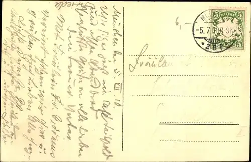 Ak München Bayern, Café Luitpold, Rococosaal II