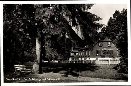 Ak Sulzburg im Breisgau Hochschwarzwald, Waldkurhaus