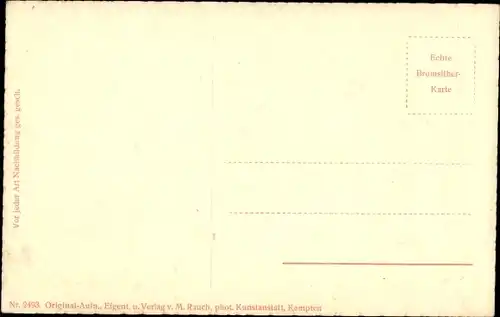 Ak Pfronten im Allgäu, Aggenstein