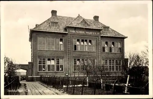 Ak Stadskanaal Groningen, Chr. School voor U. L. O.