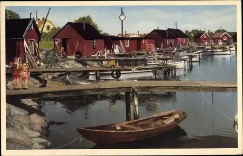 Ak Kalmar Schweden, Stensö fiskeläge