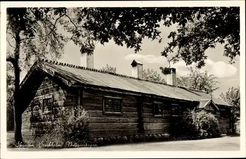 Ak Skansen Stockholm Schweden, Ballnässtugan