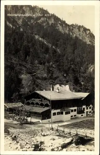 Ak Hinterbärenbad in Tirol, Pension