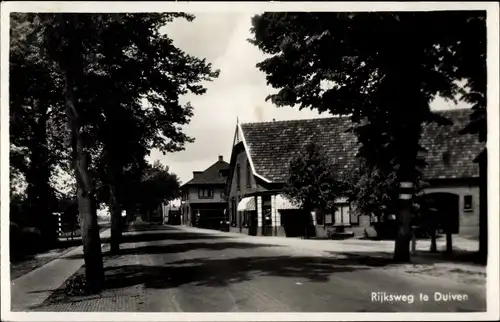 Ak Duiven Gelderland, Rijksweg