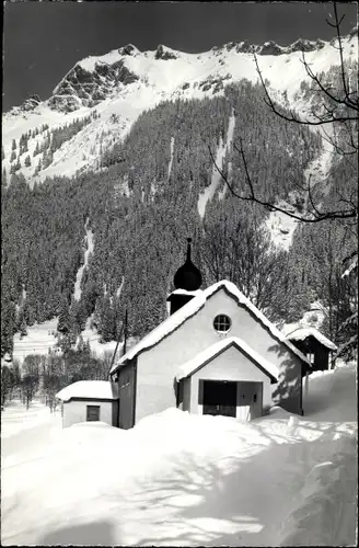 Ak Wengen Kanton Bern, Katholische Kapelle