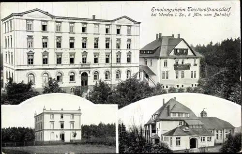 Ak Teichwolframsdorf Thüringen, Erholungsheim