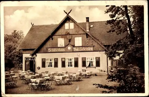 Ak Bad Liebenstein im Wartburgkreis, Waldgaststätte und Fremdenhaus Schützenhaus