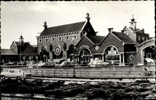 Ak 's Hertogenbosch Nordbrabant Niederlande, Station