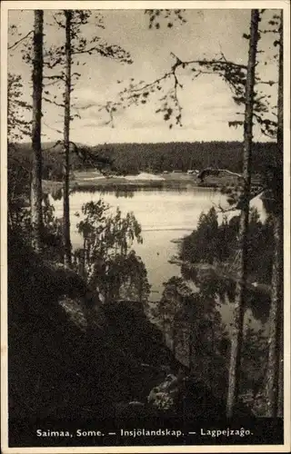 Ak Finnland, Saimaa, Some, Insjölandskap