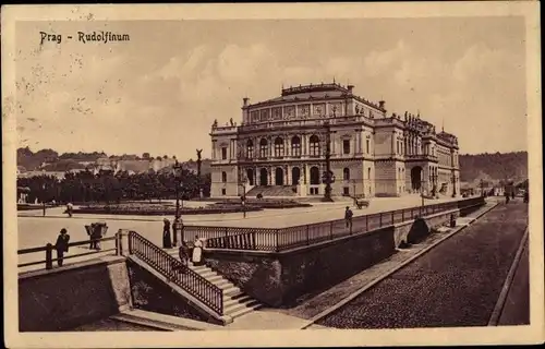 Ak Praha Prag Tschechien, Rudolfinum