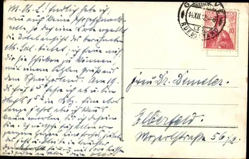 Ak Genève Genf Schweiz, Vue sur la ville, Mont Blanc et Salève depuis L'Ariana