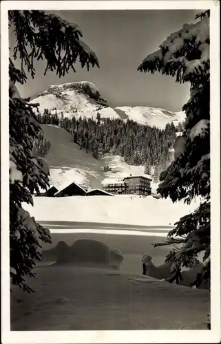 Ak Hirschegg Mittelberg Vorarlberg, Sporthotel Auenhütte