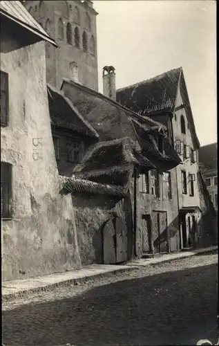 Ak Tallinn Reval Estland, Straßenpartie