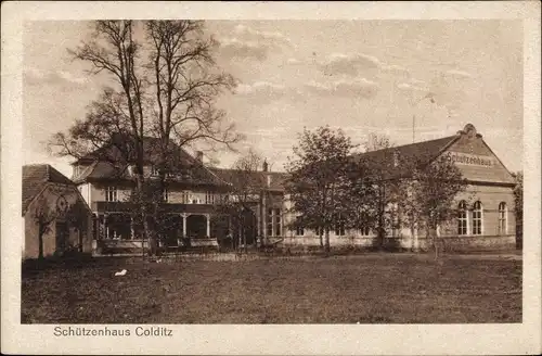 Ak Colditz in Sachsen, Schützenhaus