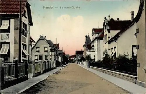 Ak Kandel in der Pfalz, Bismarck Straße