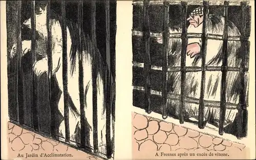 Ak Raser hinter Gittern, Bärenkäfig