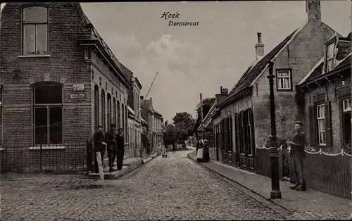 Ak Hoek Zeeland Niederlande, Dorpstraat