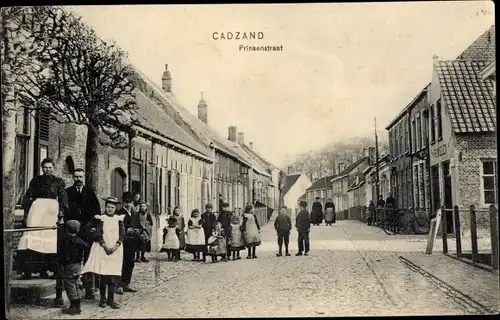 Ak Cadzand Zeeland Niederlande, Prinsenstraat