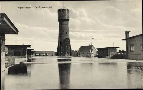 Ak 's Gravendeel Südholland, Watertoren