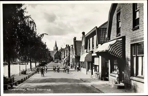 Ak 's Gravendeel Südholland, Noord Voorstraat, Kinder