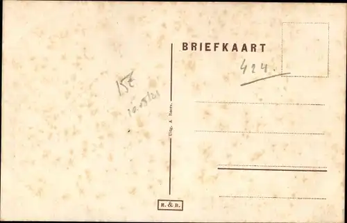 Ak Krimpen aan den IJssel Südholland, Herv. Kerk en Pastorie