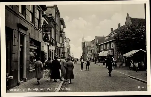 Ak Katwijk aan Zee Südholland Niederlande, Voorstraat