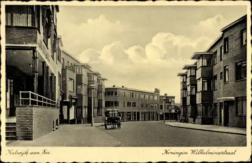 Ak Katwijk aan Zee Südholland Niederlande, Koningin Wilhelminastraat