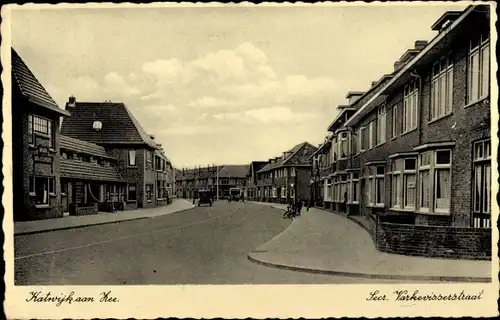 Ak Katwijk aan Zee Südholland Niederlande, Secretaris Varkevisserstraat