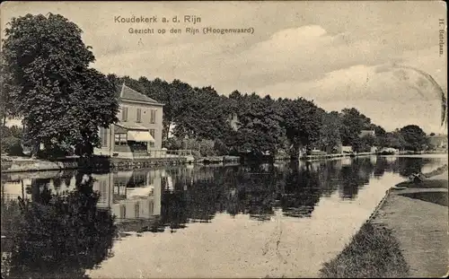 Ak Koudekerk aan den Rijn Südholland, Rijn, Hoogenwaard