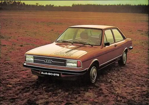 Ak Reklame, Automobil Audi 80 GTE