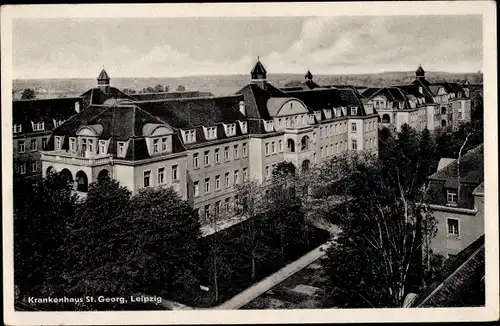 Ak Leipzig in Sachsen, Krankenhaus St. Georg