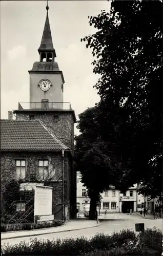 Ak Hohenmölsen im Burgenlandkreis, Rathaus, Stalinplatz