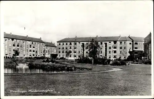 Ak Vlaardingen Südholland, Mendelssohnplein