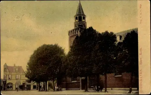 Ak Bodegraven Südholland, Herv. Kerk