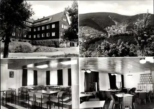 Ak Klingenthal im Vogtland Sachsen, Jugendherberge Klement Gottwald, Inneres