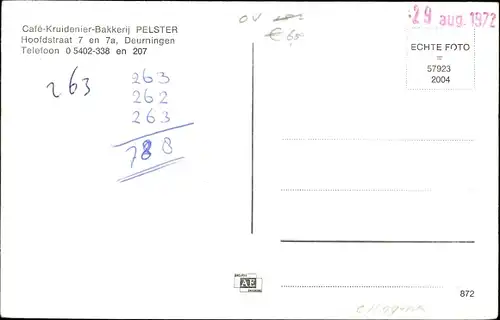 Ak Deurningen Overijssel Niederlande, Kleuterschool