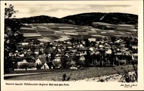 Ak Neukirch in der Lausitz, Mittellausitzer Bergland, Blick nach dem Picho