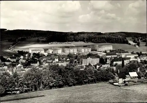 Ak Ehrenfriedersdorf im Erzgebirge, Stadtmitte mit Neubauten am Steinbüschel