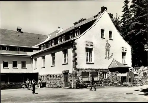 Ak Ehrenfriedersdorf im Erzgebirge, Konsum Berggaststätte Greifensteine