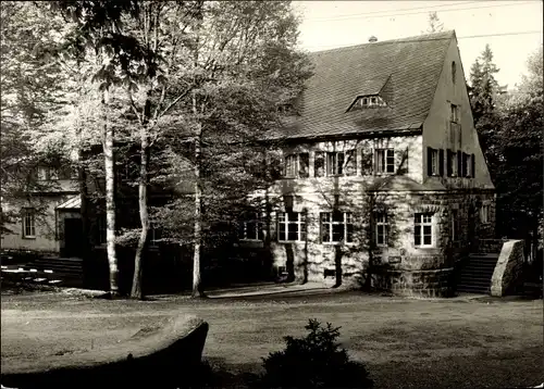 Ak Ehrenfriedersdorf im Erzgebirge, Berggasthaus Greifensteine, Konsum-Gaststätte