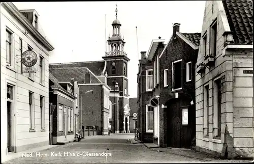 Ak Hardinxveld Giessendam Südholland, Ned. Herv. Kerk