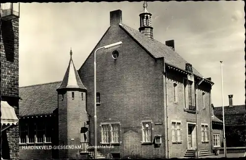 Ak Hardinxveld Giessendam Südholland, Gemeentehuis