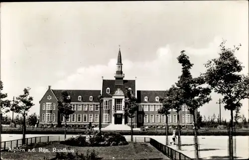 Ak Alphen aan den Rijn Südholland, Raadhuis