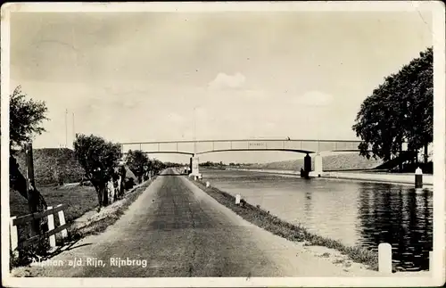 Ak Alphen aan den Rijn Südholland, Rijnbrug