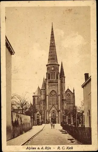 Ak Alphen aan den Rijn Südholland, R. C. Kerk