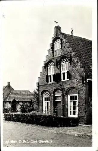 Ak Alphen Nordbrabant Niederlande, Oud Gevelhuis