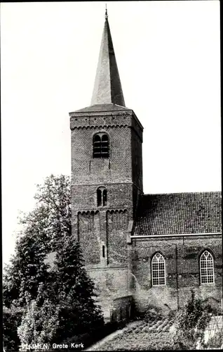 Ak Vlijmen Nordbrabant Niederlande, Grote Kerk