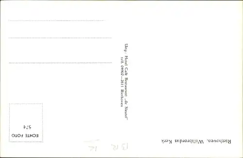 Ak Riethoven Nordbrabant, Sint Willibrorduskerk